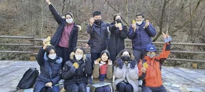 의왕 바라산자연휴양림, 외국인과 함께 숲해설 프로그램 진행