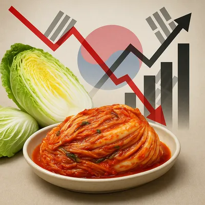 김치 수입 역대 최대... 3년 연속 무역적자, 배추값 상승에 중국산 의존도↑