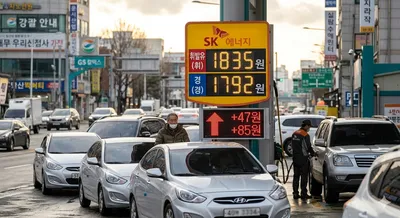 중동 긴장 고조에 따른 국내 기름값 급등