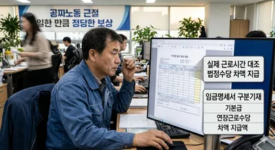 고용노동부, '공짜노동' 근절 위한 포괄임금 오남용 방지 지도 지침 오는 9일 시행