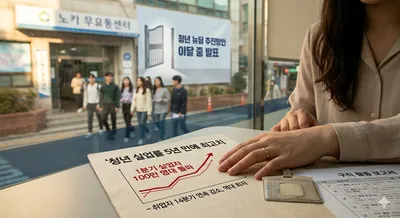 청년층 고용 불안 심화, 실업률 5년 만에 최고치 기록