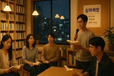 문화체육관광부, 동네서점 70곳 '심야책방' 운영 시작...수요일 밤 독서문화 만끽